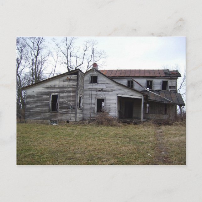 Long Gone Farmstead Postcard (Front)