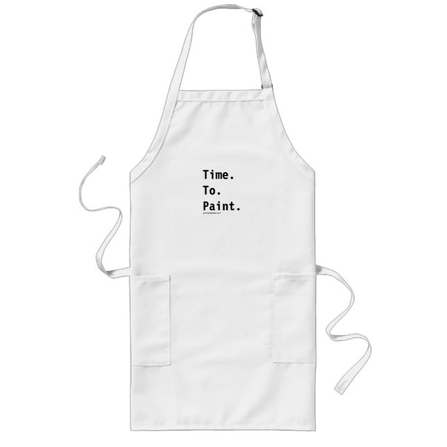 Long Grands artistes peignant le tablier (Devant)