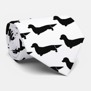 Long Hair Dachshund Tie