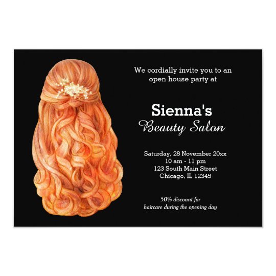 Long hair | Hairstylist | Hairdresser | Salon Card
