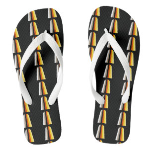 Long Hair Pride Flip Flops