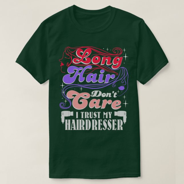 Long Hair T-Shirt (Design Front)