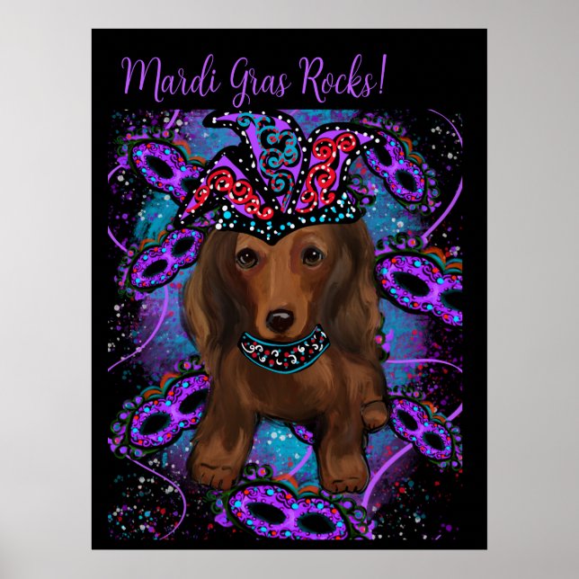 LONG HAIRED RED DOXIE         POSTER (Front)