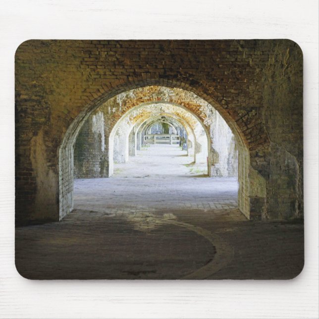 Long Hall at Fort Pickens Mouse Pad (Front)