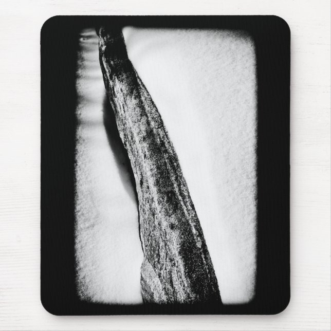 long hard cold lonely mouse pad (Front)