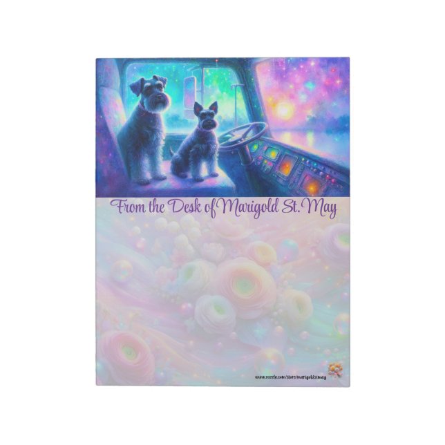 Long Haul Schnauzers Notepad (Rotated)