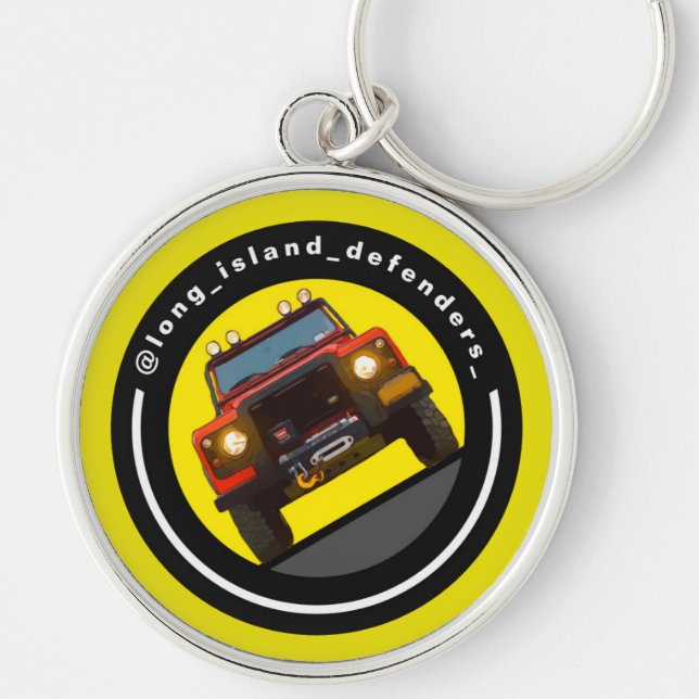 LONG ISLAND DEFENDERS KEYCHAIN (Front)
