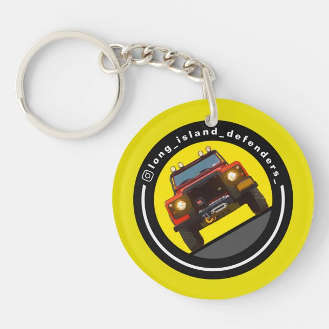 LONG ISLAND DEFENDERS KEYCHAIN (Front)