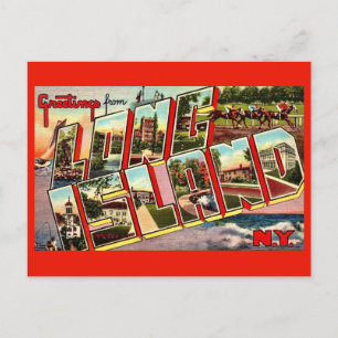 Long Island Greetings Postcard