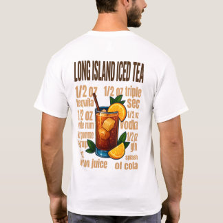 Long Island Iced Tea T-Shirt – Bold Retro Cocktail