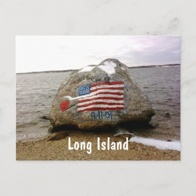 Long Island Memorial 3 Postcard (Front)