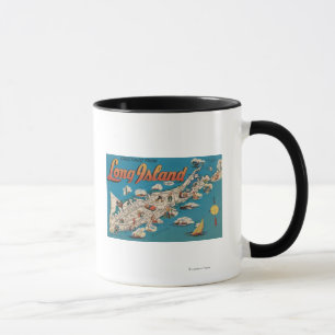 Long Island, New York - Greetings From Mug