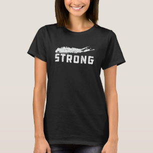 Long Island New York - Long Island NY Strong Home T-Shirt