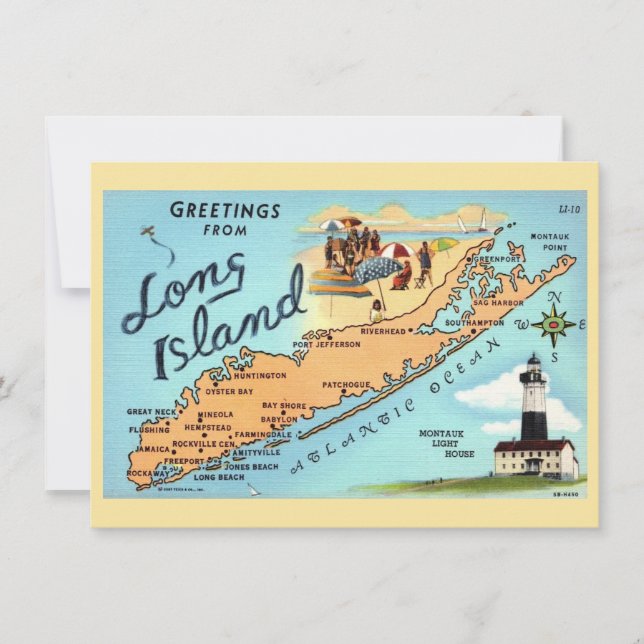 Long Island NY Moving Announcement  (Front)