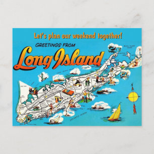  Long Island, NY Occasion Postcard
