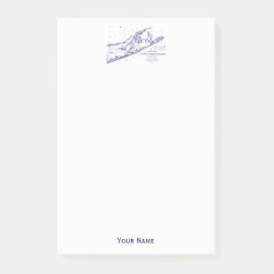 Long Island The Hamptons Map Post-it Notes