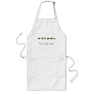Long Je suis le tablier de chef