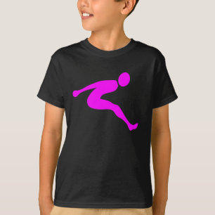 Long Jump - Magenta T-Shirt