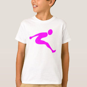 Long Jump - Magenta T-Shirt