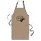 Long Khaki Apron Uniform Company Logo Promotional