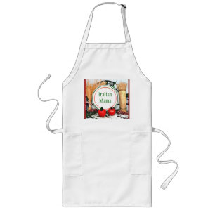 Long Le tablier de la maman italienne faite sur