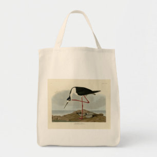 Long-legged Avocet from Audubon's Birds of America Tote Bag