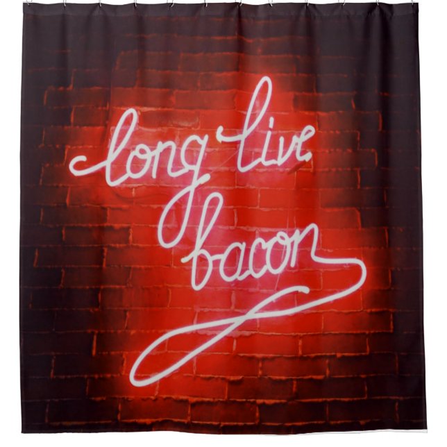 Long Live Bacon Neon Sign, Bacon lover (Front)