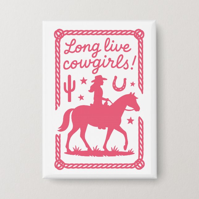 Long Live Cowgirls Pink Western Bachelorette (Front)