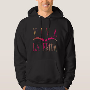 Long Live Frida Kahlo Mexican Paintings Art Painte Hoodie