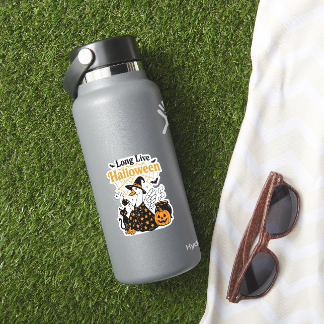 Long Live Halloween Goose Witch (HydroFlask Insitu)