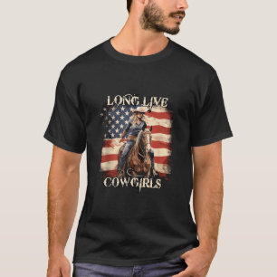 Long Live Howdy Rodeo Western Country Southern Cow T-Shirt
