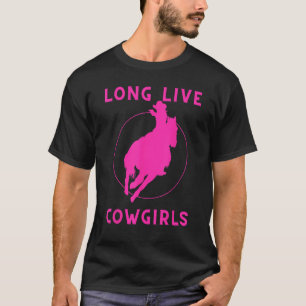 Long Live Howdy Rodeo Western Country Southern Cow T-Shirt