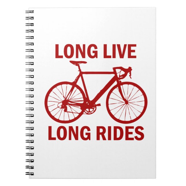 Long Live Long Rides Notebook (Front)