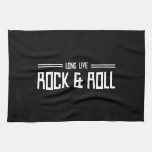 Long Live Rock & Roll Kitchen Towel