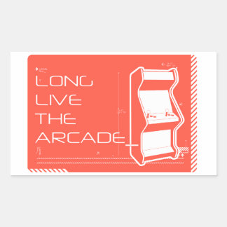 Long Live the Arcade Sticker