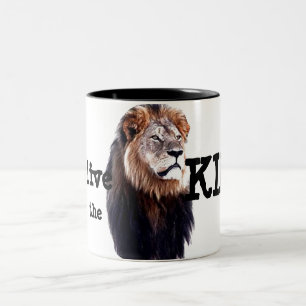 Long live the King! Two-Tone Coffee Mug