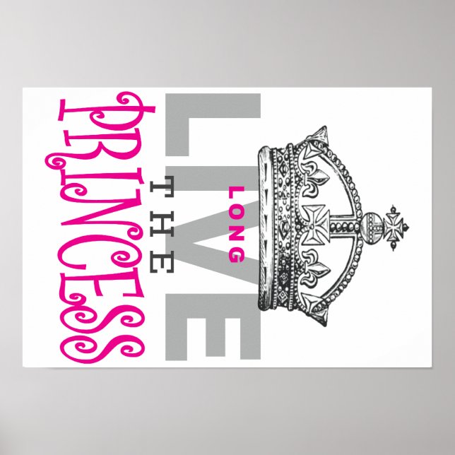 Long Live The Princess Poster (Front)