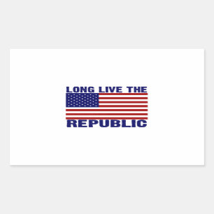 Long Live The Republic Sticker