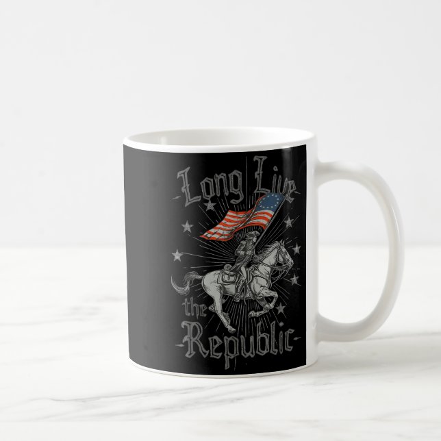 Long Live The Republic Us  Coffee Mug (Right)