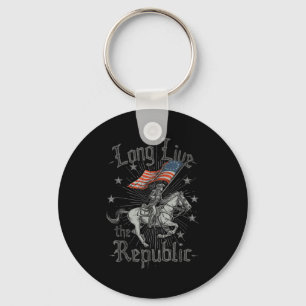 Long Live The Republic Us  Keychain