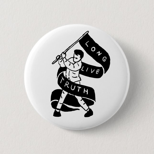 Long Live Truth 2 Inch Round Button (Front)