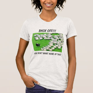 Long Lost Lamb: BACK OFF! T-Shirt