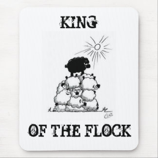 Long Lost Lamb: King Of The Flock Mousepad