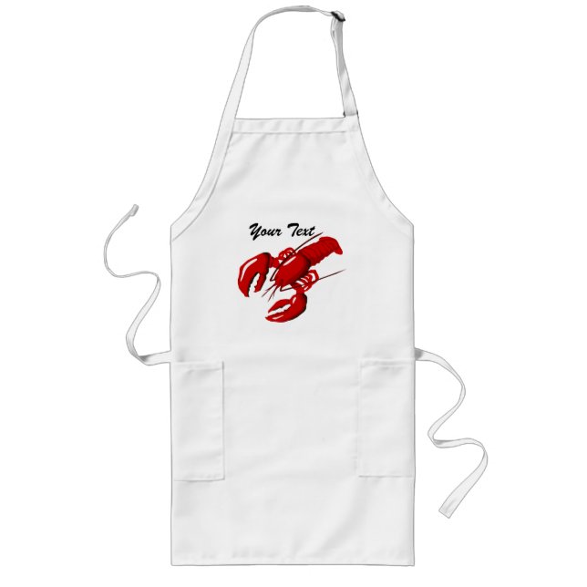 Long Modèle de tablier de homard (Devant)