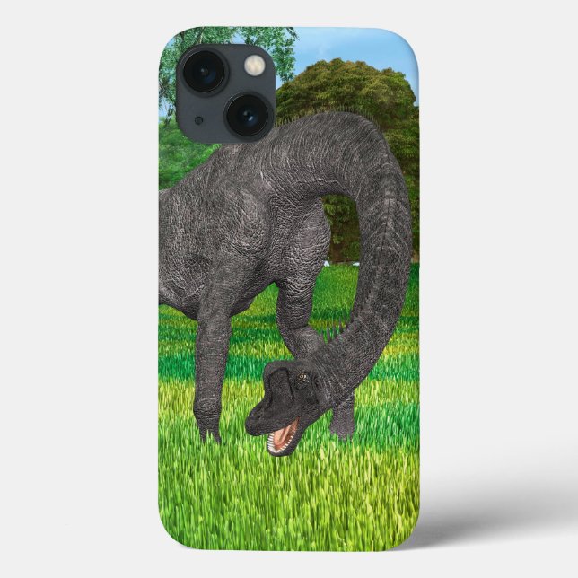 Long Neck Dinosaur Jungle Adventure Case-Mate iPhone Case (Back)