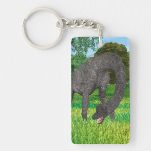Long Neck Dinosaur Jungle Adventure Keychain