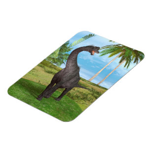 Long Neck Dinosaur Jungle Adventure Magnet