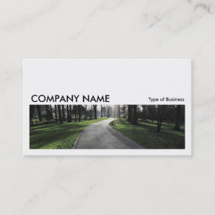Long Picture 0166 - Path in a Park Business Card