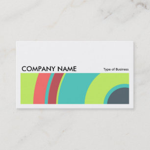 Long Picture 0203 - Colourful Circle 04 Business Card