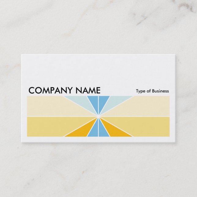 Long Picture 0264 - Colour Segments 04 Business Card (Front)